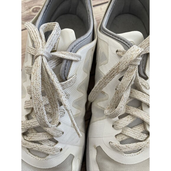 Nike Dual Fusion TR 3 White Gold Running Training Athletic Shoes Womens Size 9 - Picture 3 of 9